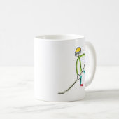 Ijshockey Stickman Koffiemok (Voorkant rechts)