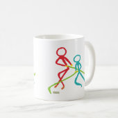 IJshockey Stickmannen Koffiemok (Voorkant rechts)