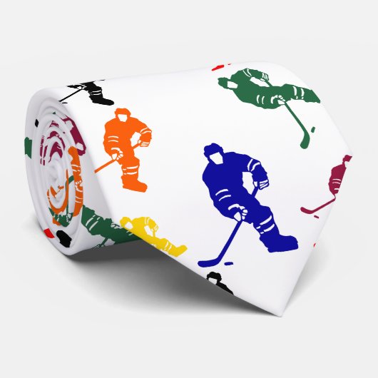 IJSHOCKEY STROPDAS (Opgerold)