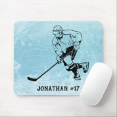 IJshockey teamspeler Muismat (Met muis)