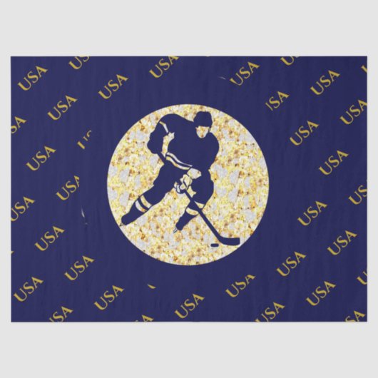 IJSHOCKEY  TISSUEPAPIER (Voorkant)