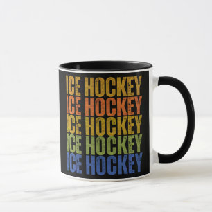 IJshockey typografie Mok