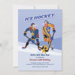 IJshockey Uitnodiging