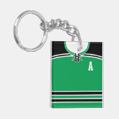  IJshockey Uniform Keyring, Lacrosse Sleutelhanger (Voorkant Links)