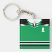  IJshockey Uniform Keyring, Lacrosse Sleutelhanger (Voorkant)