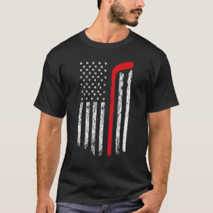 IJshockey USA Trainingsvlag Amerikaanse Vrouwen Ma T-shirt