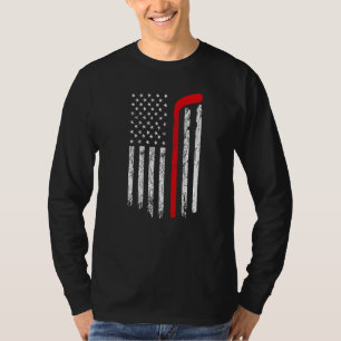 IJshockey USA Trainingsvlag Amerikaanse Vrouwen Ma T-shirt