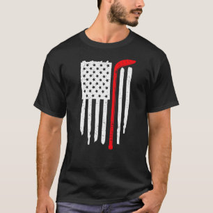 IJshockey USA Trainingsvlag Amerikaanse Vrouwen Ma T-shirt