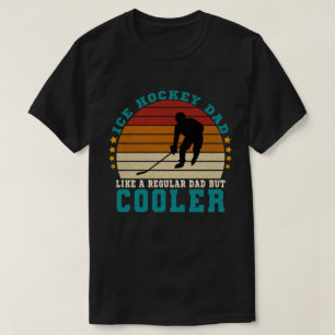 IJshockey vader als een gewone vader, maar koeler T-shirt