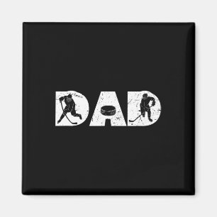 ijshockey vader vaders dag familie matching magneet