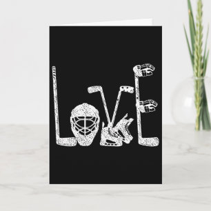 IJshockey Valentijnsdag Voor Liefhebbers IJshockey Kaart