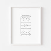 IJshockey veldkunst Poster