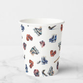 IJshockey verjaardagsbekers, ijshockeyfeest Papieren Bekers (Rechts)