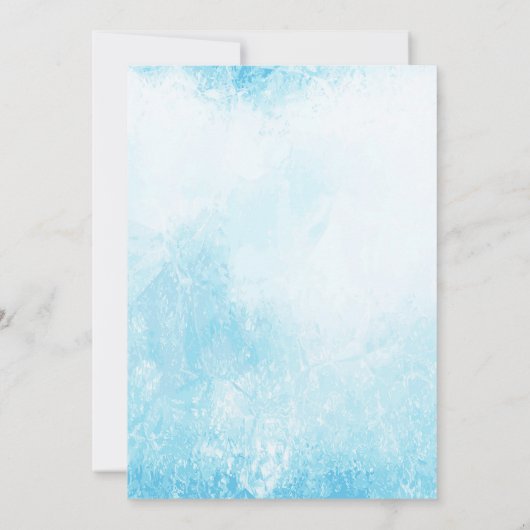 IJshockey verjaardagsfeestje uitnodiging (Achterkant)