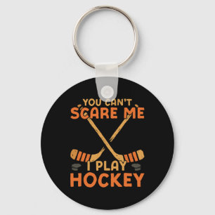 IJshockey Vintage Je kunt me niet bang maken Ik sp Sleutelhanger