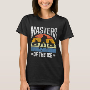 IJshockey Vintage Retro Meesters Van Het Ijs T-shirt