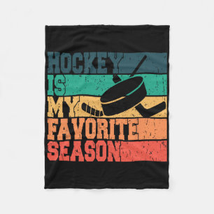IJshockey voor mannen vrouwen kinderen Hockey is m Fleece Deken