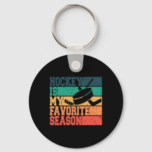 IJshockey voor mannen vrouwen kinderen Hockey is m Sleutelhanger