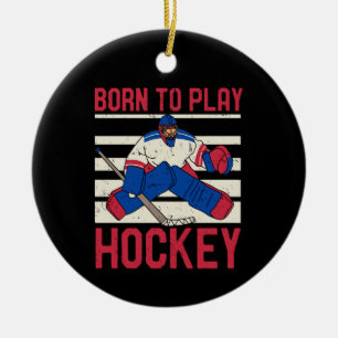 IJshockey Wintersporten Keramisch Ornament