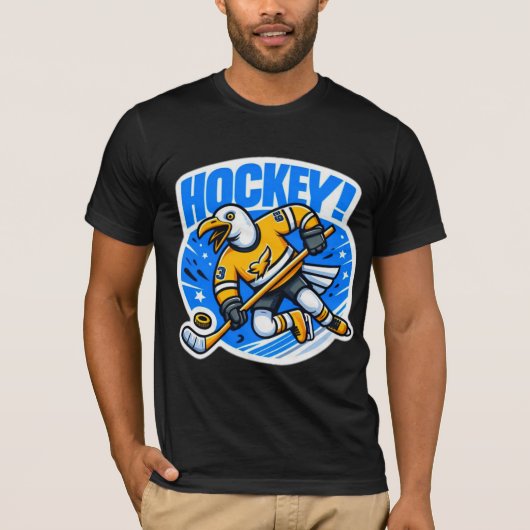 IJSHOCKEY-ZEE MEEUW 2 T-SHIRT (Voorkant)