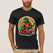 IJSHOCKEY-ZEE SCHILDPAD 4 T-SHIRT (Voorkant)