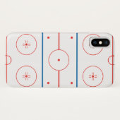 ijshockeybaan grafiek Case-Mate iPhone case (Achterkant (horizontaal))