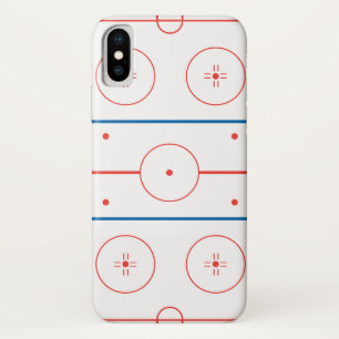 ijshockeybaan grafiek Case-Mate iPhone case