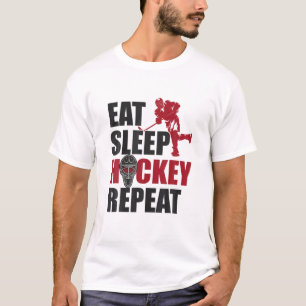 IJshockeycoach IJshockeyspeler IJshockeystok T-shirt
