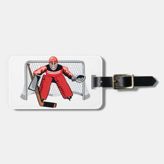 IJshockeydoelman Bagage Labels (Voorkant horizontaal)