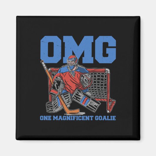 IJshockeydoelman Magneet (Voorkant)