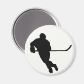 ijshockeymagneet magneet (Voorkant / Achterkant)