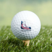 IJshockeyschaatsen USA Golfballen (Insitu Shirt)