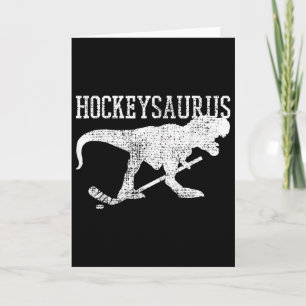 IJshockeyshirt veldhockey T Rex grappige tee  Kaart