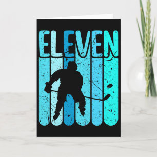 IJshockeyspeler 11e verjaardag Jongens IJshockey Kaart