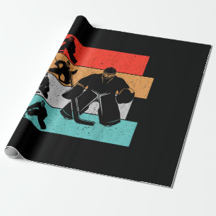 IJshockeyspeler Cadeaupapier