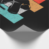 IJshockeyspeler Cadeaupapier (Hoek)