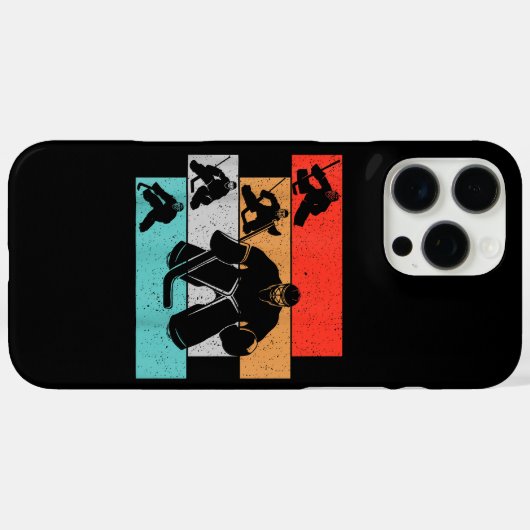 IJshockeyspeler Case-Mate iPhone Case (Achterkant (horizontaal))
