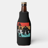 IJshockeyspeler Flesjeskoeler (Fles Voorkant)