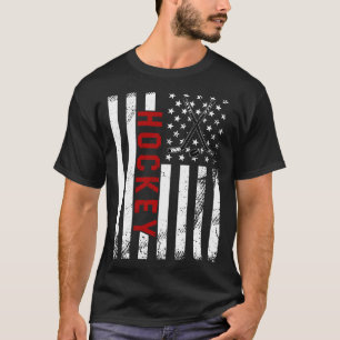 ijshockeyspeler grootste fan Verenigde Staten Ame T-shirt