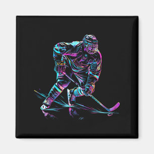 IJshockeyspeler IJshockey Prestatie Magneet