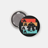 IJshockeyspeler Magneet (Voorkant / Achterkant)