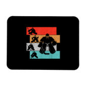 IJshockeyspeler Magneet (Horizontaal)