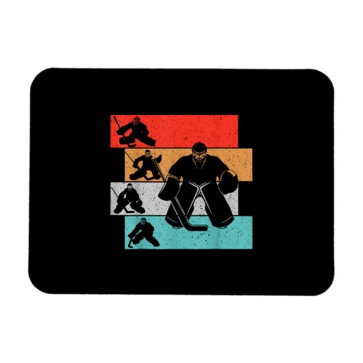 IJshockeyspeler Magneet (Horizontaal)