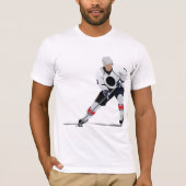 IJshockeyspeler Mannen T-shirt (Voorkant)