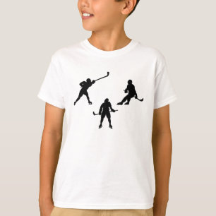 IJshockeyspeler silhouette coole sport gift T-shirt