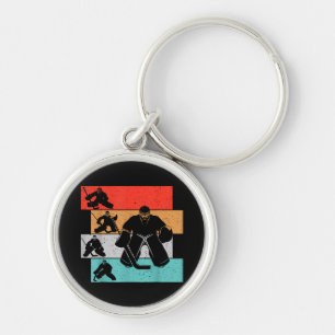 IJshockeyspeler Sleutelhanger