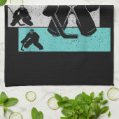 IJshockeyspeler Theedoek (Gevouwen)
