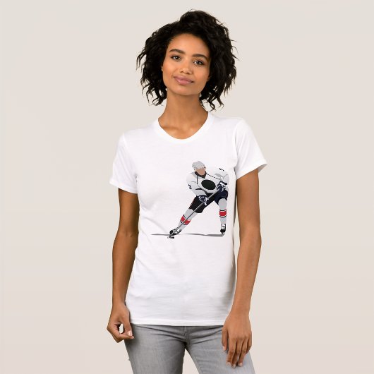 IJshockeyspeler Vrouwen T-shirt