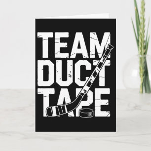 Ijshockeyteam Duct Tape Shinny Kaart