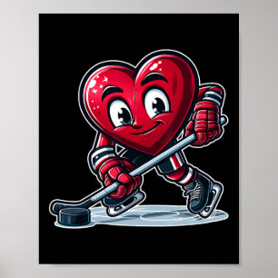 IJshockeyteam Kinderen Jongens Meisjes Mannen Vrou Poster